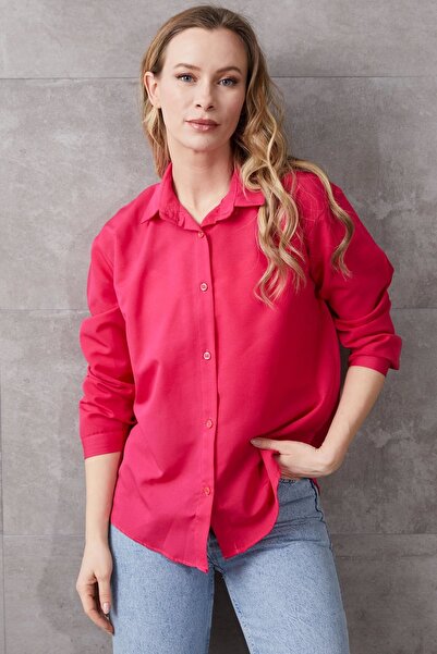 TakıDolabı Cămașă casual ROZ
