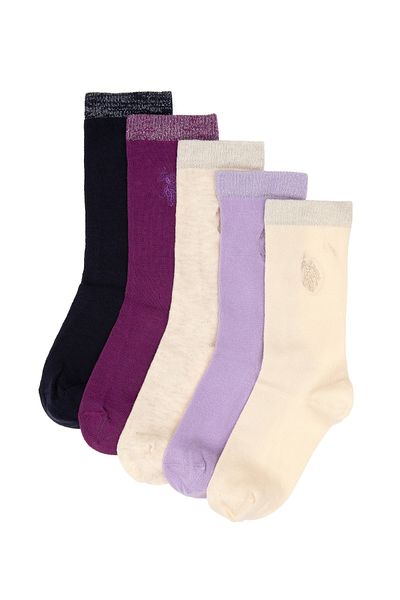 U.S. Polo Assn. Pack of 5 Socks Socket Simssk - Regular Fit - Stylish and Comfortable Design
