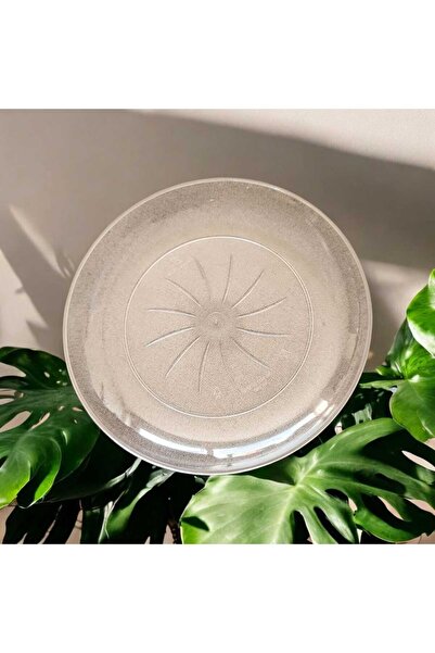 Evinizin Yardımcısı SUNUM & Pasta Malzemeleri & Parti mazeler & Sunum Şeffaf Plastik Tabak 21cm 6 Adet