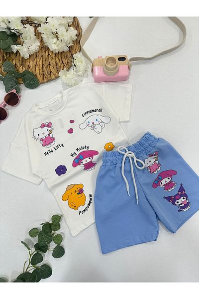ChibuumKids GIRL'S SHORTS SET