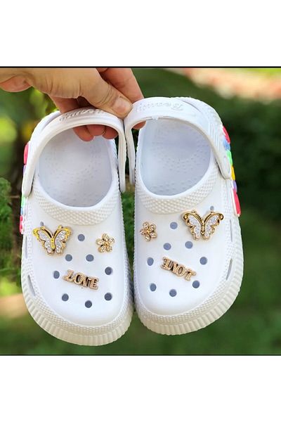 Pandalina Girl's Sandals Shiny Stone Beauty Figured Non-Slip Sole Pool Sea Shoes