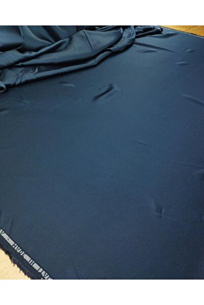 Kumaş Parça Сатен італійський синій Ширина: 135 см