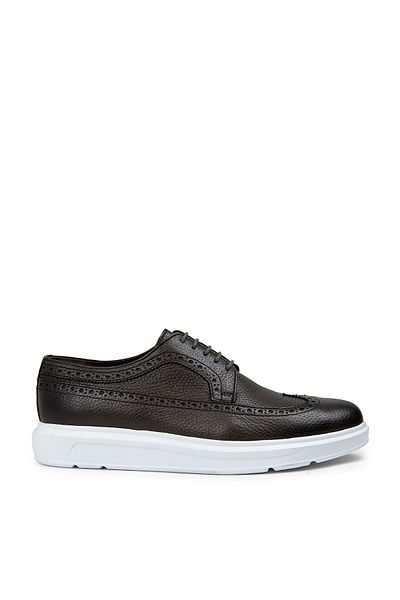 Deery Ανδρικά παπούτσια casual από γνήσιο δέρμα Khaki Color Comfort