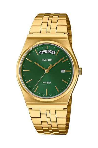 Casio Casio MTP-B146G-9AV Quartz Gold Dial Stainless Steel