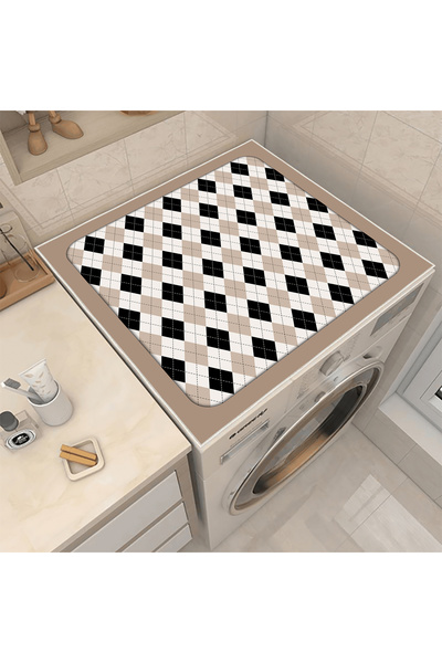 The Rug Collective Washing Machine Mat Dryer Cover Waterproof Non Slip Washable