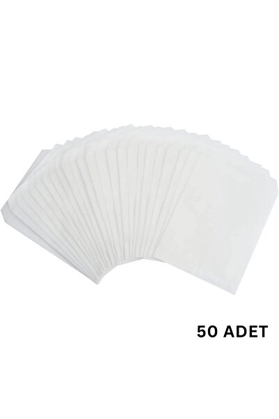 roco paper Kraft Körüklü Beyaz Yağlı Kese, V Taban Butik Hediye Paketi, Ambal...