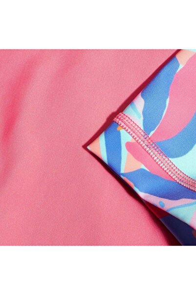 SPEEDO 8-1173116773 Ss Pnl Sun Top Jf Girl's Sunscreen T-Shirt