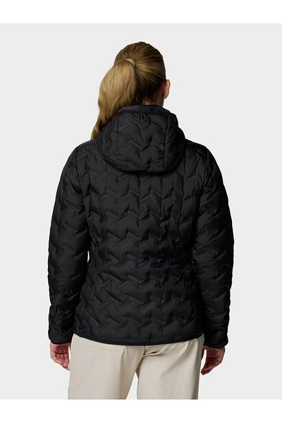 Columbia Delta Ridge Ii down Hooded Jacket Women's Black Goose down Coat