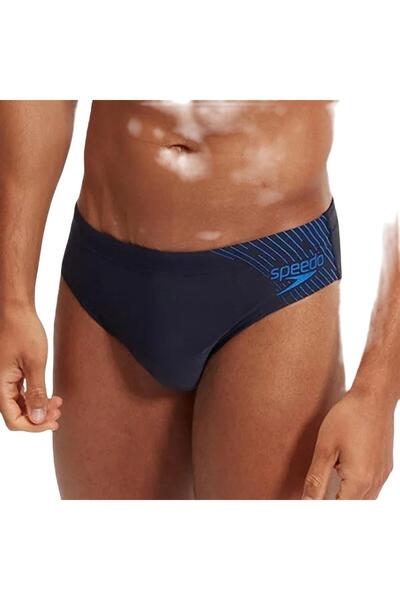 SPEEDO 8- 0973916906   Medley Logo 7cm Brf Am Men's Swimsuit