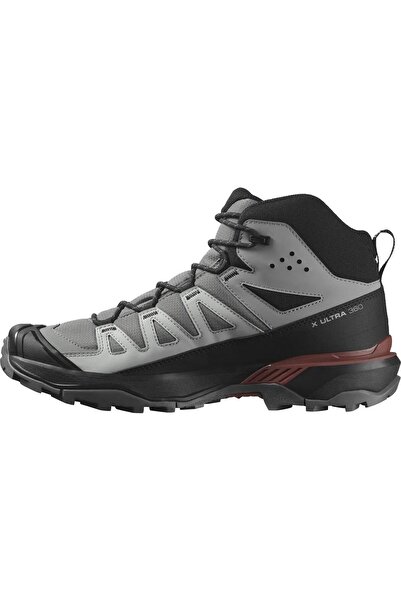 Salomon L47447800 X Ultra 360 Mid Gtx Men's Outdoor Shoes Gray
