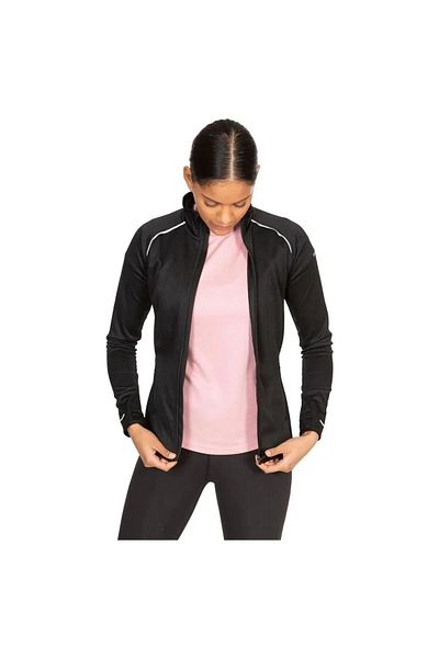 Trespass Fatolstr0011-Blk Evie - Female Active Full Zip Top Tp75 Women's Softshell Jacket