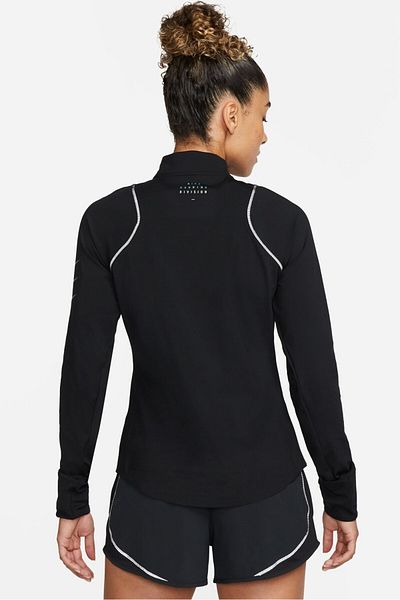 Nike Dri Fit Adv Running Division 1/4 Zip Women's Half Zipper Reflective Running Training Sweatshir