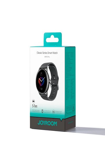 Joyroom Smartwatch 350mAh, 1.32" Screen, Calls, Fitness, Sleep, Black, Arabic/English Support