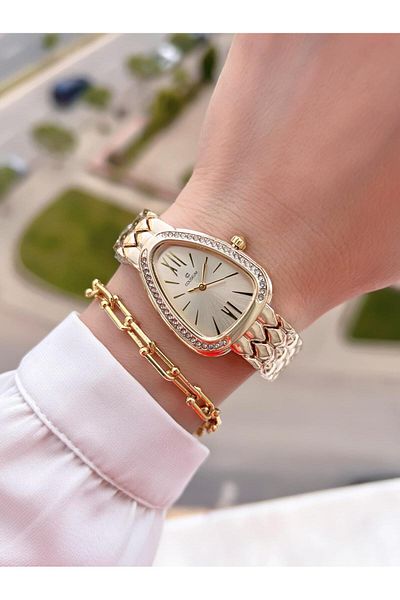 Coliseum Special Design Vintage Series Women's Wristwatch + Bracelet Gift Cl8307.M2