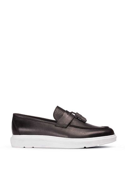 Deery Γκρι Ανδρικά Παπούτσια Loafer 01587MGRIP02