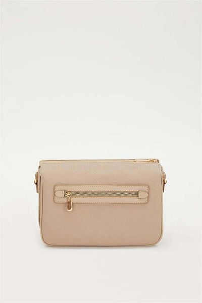 Levidor Mink Honeycomb Embossed Shoulder Bag
