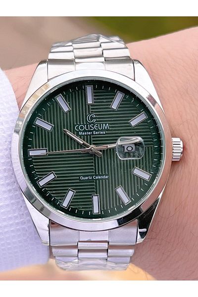 Coliseum Steel Band Calendar Dial Boxed Series Men's Wristwatch FT.RL.8742.S1