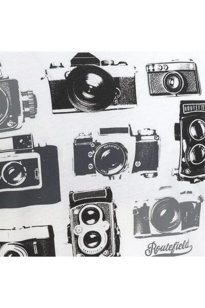 ROUTEFIELD Rftimer23 Timer Men's T-Shirt White