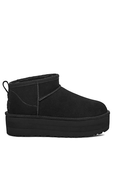 UGG W Classic Genuine Leather Mini Boots - 1135092