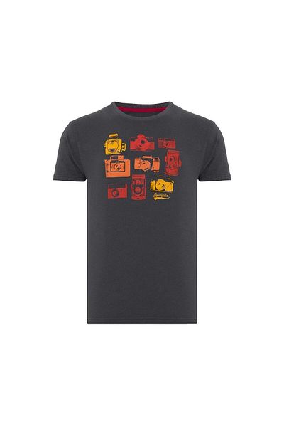 ROUTEFIELD Ανδρικό T-Shirt - Rftımer23 Timer Model