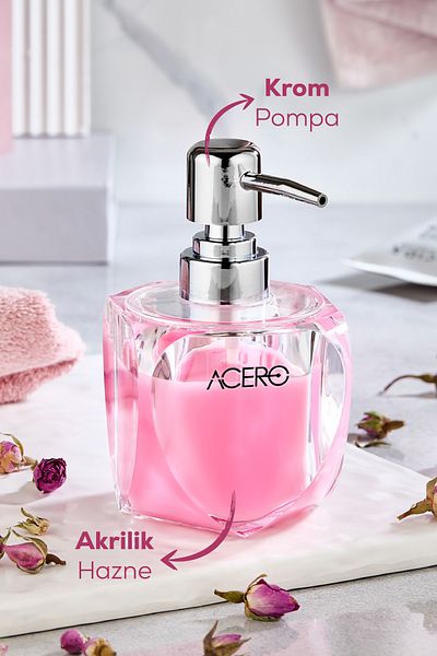 Vienev Acrylic Liquid Soap Dispenser 255 ml Transparent 1992