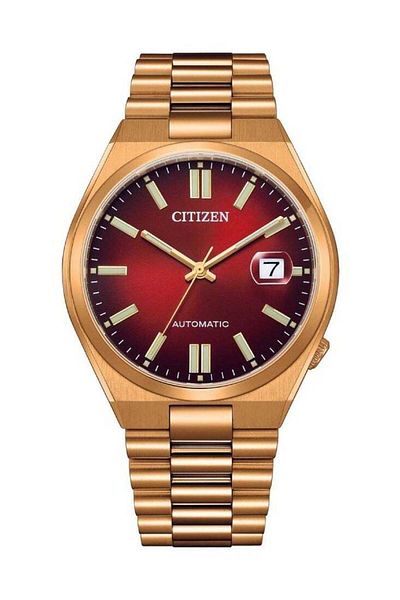 Citizen NJ0153-82X Automatic Sapphire Glass Rose Gold-Tone Stainless Steel Men's Watch