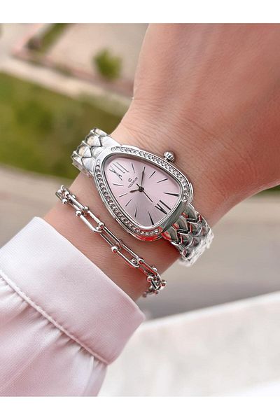 Coliseum Special Design Vintage Series Women's Wristwatch + Bracelet Gift Cl8307.M6