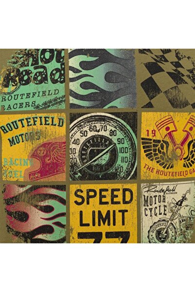 ROUTEFIELD Rftags23 Tags Men's T-Shirt Khaki