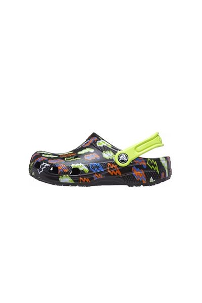 Crocs Unisex Children's Slippers - Classic Lightning Bolt 208309 -001