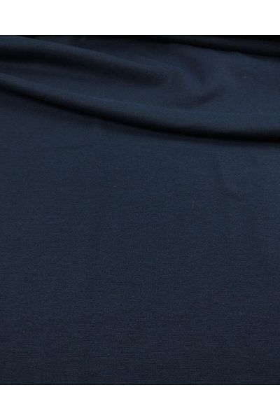 Kumaş Parça 180 cm Σκούρο Navy Blue Πλεκτό Βαρύ Σχέδιο - INTERLOK