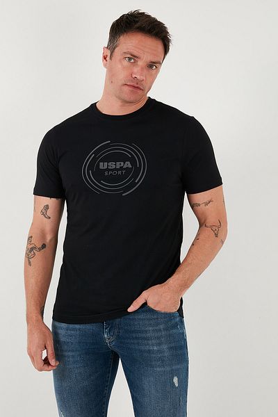 U.S. Polo Assn. U.S. Polo 100% Cotton Regular Fit Crew Neck Logo t Shirt Men t Shirt G081Sz0112106952