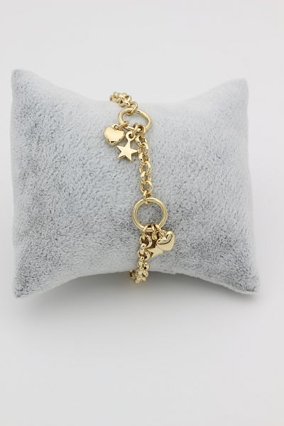 XUPING JEWELRY Style Pearl/Xuping Jewelry Chain Heart,Star Model Bracelet