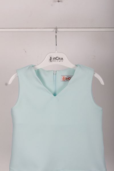 incity Girl's Stylish Blouse with V-Neck
