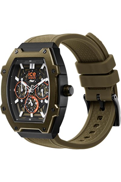 Ice Watch ICE Boliday Skel Steel Men's Watch with Silicone Strap (Medium)