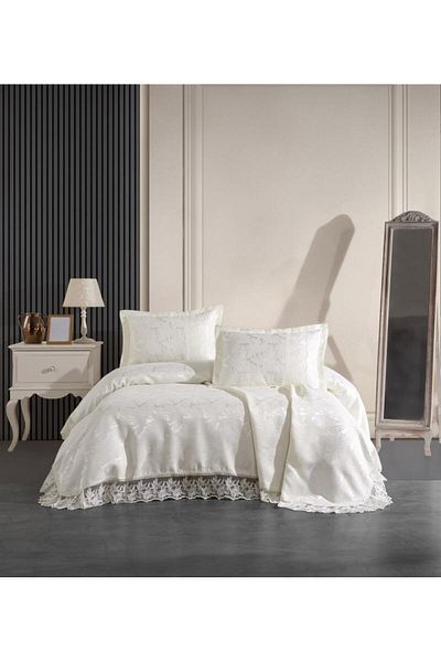 Stylish Home BED BLANKET 240 x 260 WITH 2 PILLOWCASE 50 x 70 AKAY