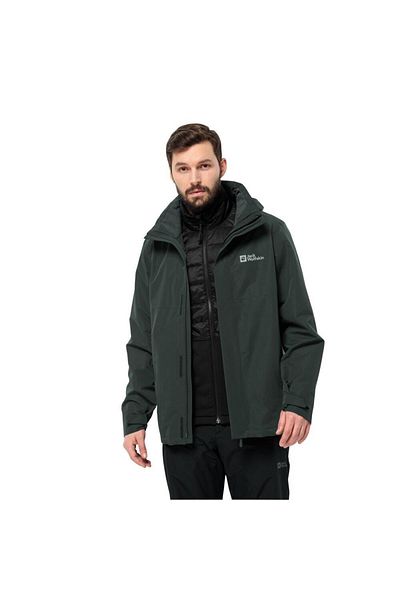 Jack Wolfskin 1116251-4161 Мъжко яке за дейности на открито Luntal 3в1 Jkt M