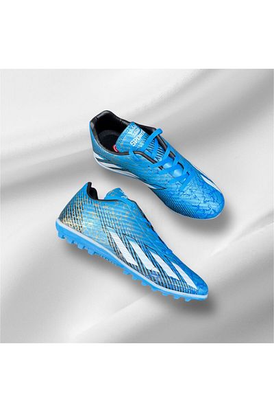 SPORTAÇ Sportaç Men's Colorful Orthopedic Sole Lace-Up Soccer Shoes Cleats