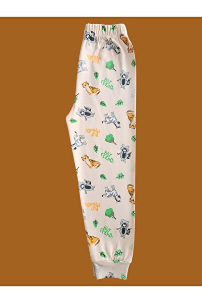 çamaşır bahçesi kendinize iyi bakın Long Sleeve Patterned Children's Pajama Set # Printedchildren's Pajamasuit # Laundry Yard # Kitty Pattern Pajamas