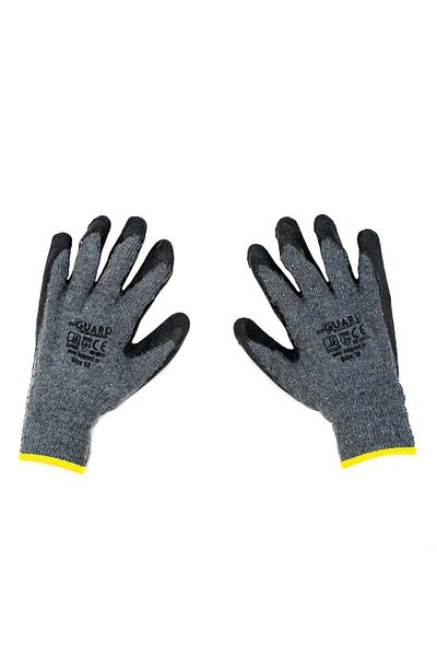BSP Guard Set 12 Work gloves, Ombre pattern, Grey, size 9
