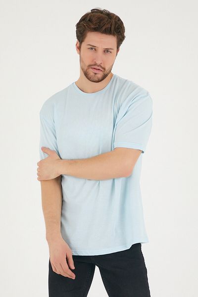 Superlife Superlife Men's Crew Neck Standard ® Ular Fit T-Shirt Spr21Y30