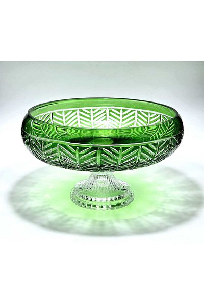 Kristal Market 28cm Crystal Decor Bowl Paris Tableware Presentation Bowl