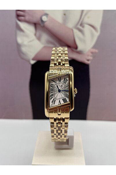 Momentus GOLD KLASİK KADIN KOL SAATİ TANK ASİMETRİK MODELİ 3 ATM SU GEÇİRMEZ ...