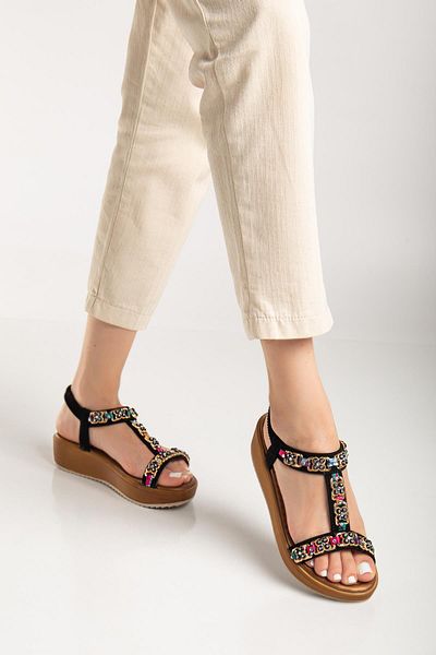 SUİNS SHOES Suins Moana Model Women's Stone Sandals