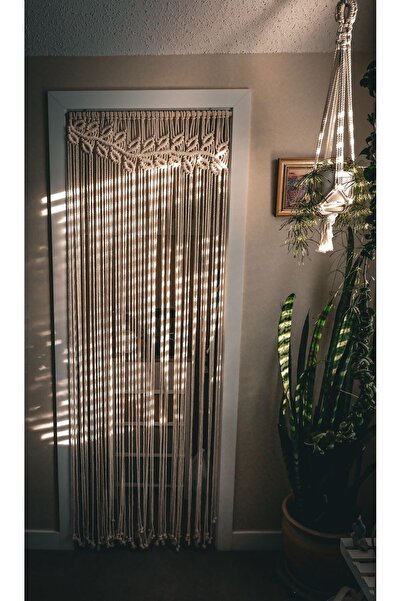 ELFİDAA WOOD Κουρτίνα μακραμέ
