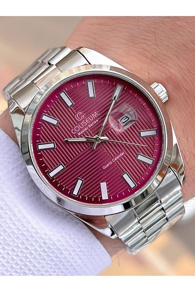 Coliseum Steel Cord Calendar Dial Boxed Series Men's Wristwatch Ft.Rl.8742.S6