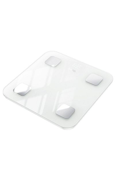 REDz Accessories Dispozitiv inteligent pentru baie pentru monitorizarea grăsimii corporale, Hoco HI21, alb