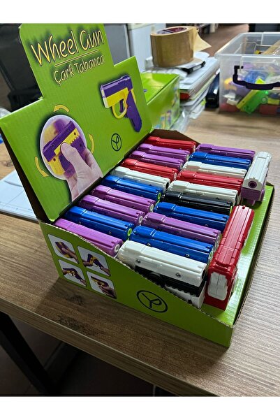 ABAKAN Stres Çarklı Tabanca 3 Lü Set