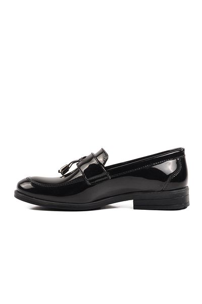 WALKWAY Black Patent Leather Children's Casual Shoes Rocky 3040 P