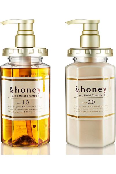 And Honey Shampoo and Conditioner Set for Hair and Scalp Care