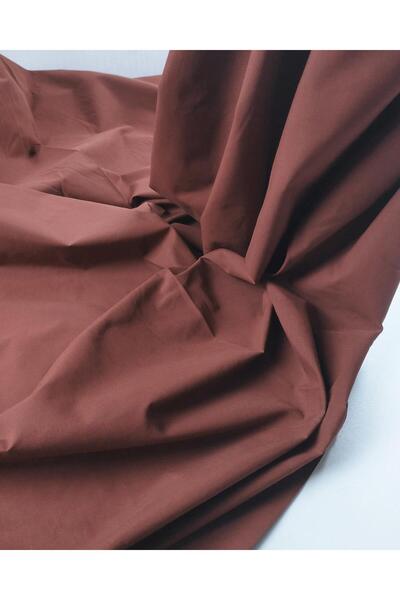 Kumaş Parça Червоно-кавовий колір, щільна тканина, схожа на поплін (ширина 15...